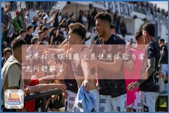 世界杯买球信息主页使用体验与常见问题解答